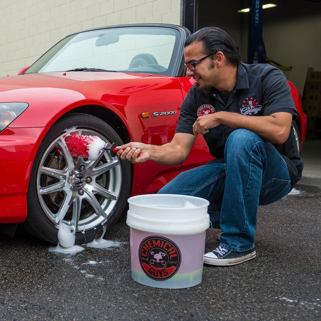 فرشاة تفاصيل صاروخية كيميكال جايز - أحمر-7