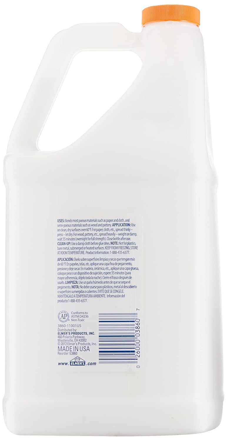 Elmer's Non-Toxic All Purpose Glue, 1 Gallon