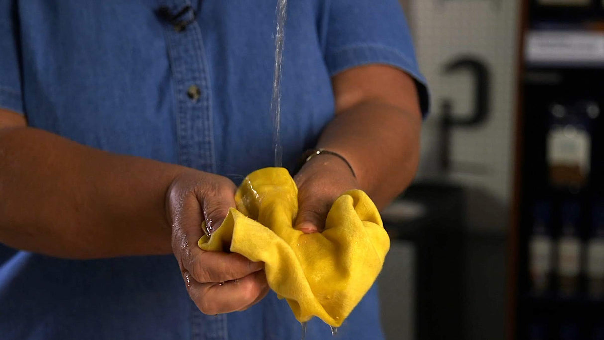 قماش قطني لازالة الغبار من جاردسمان، 5 قطع - أصفر