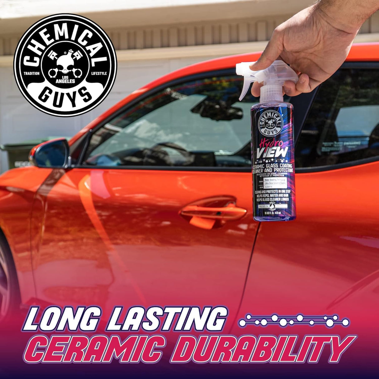 منظف الزجاج الخزفي هيدروفيو كيميكال جايز - 16 أونصة-7