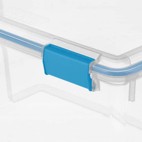 صندوق بلاستيكي مزود بجوانات من ستيرلايت، سعة 13.5 جالون، شفاف