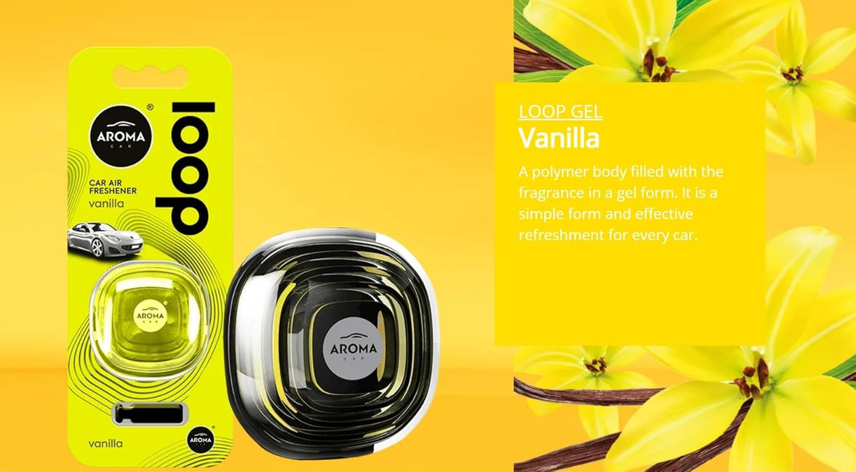 AROMA LOOP GEL VENT CLIP VANILLA