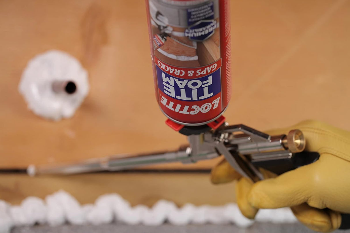 Loctite Expandable Foam Sealant Crack and Gap Sealant, 12 oz