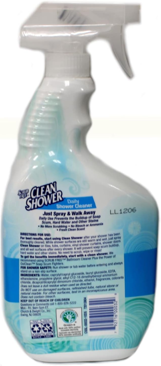 Clean Shower Daily Shower Cleaner, 32 oz