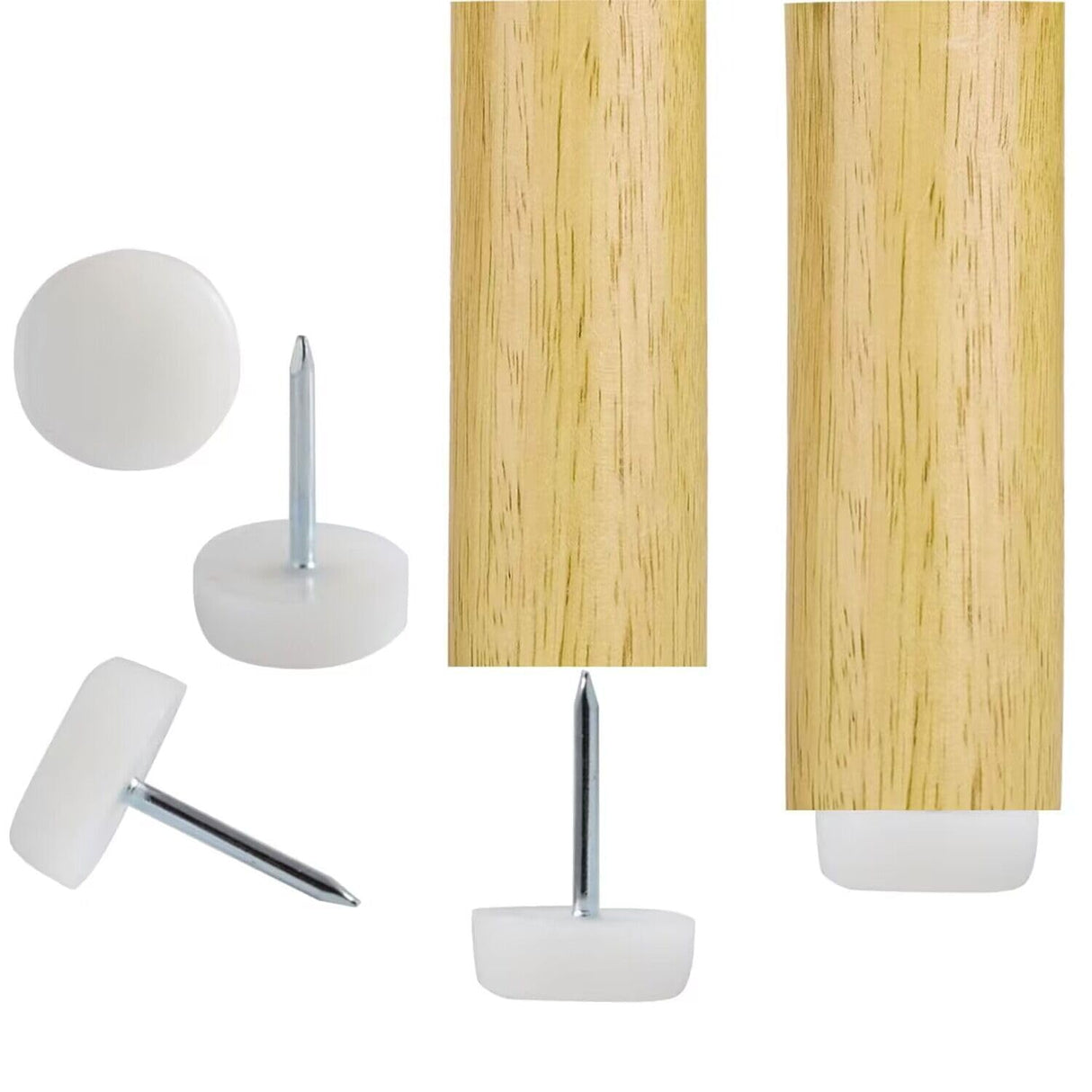 TG 4PK 3/4" WHT Base