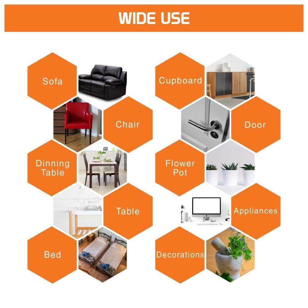 TruGuard Adhesive Felt Protective Pads