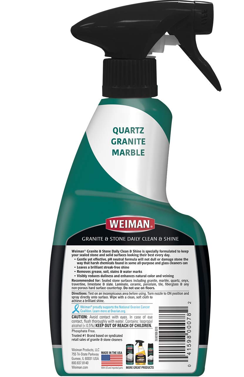 Weiman Granite & Stone Cleaner & Polish, 12 oz.