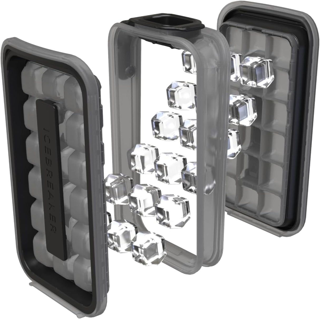 Ice Breaker Pop Silicone Ice Cube Tray No Spill