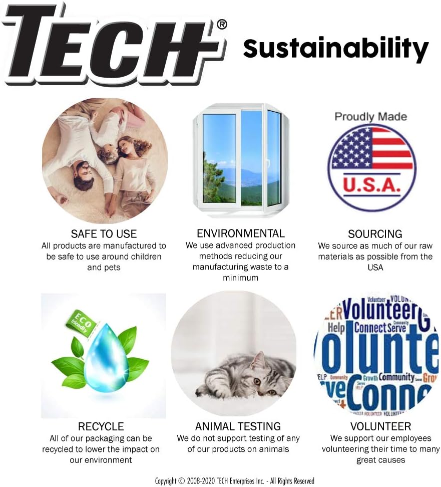 بخاخ تيك مزيل البقع متعدد الأغراض بدون رائحة، 24 أونصة