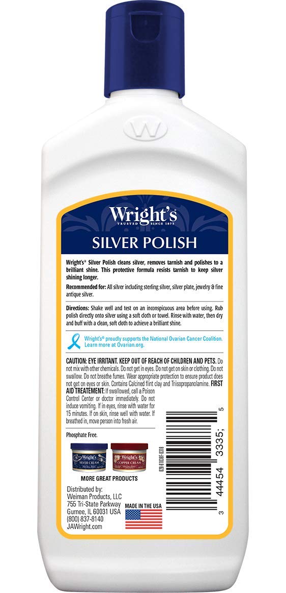 عرض خاص زجاجة ملمع الفضة المضاد للصدأ من رايتس، 7 أونصة