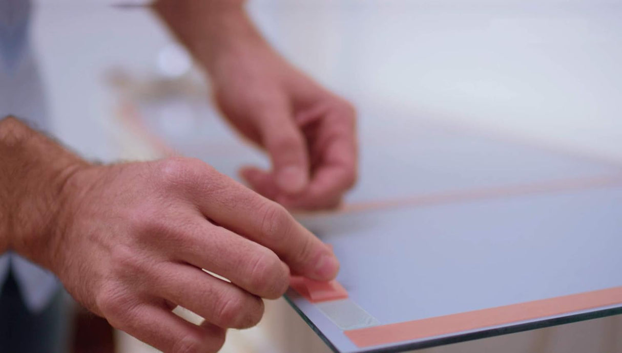 Super Glue Total Tape Double Sided Tape, Red, 0.75" x 98"