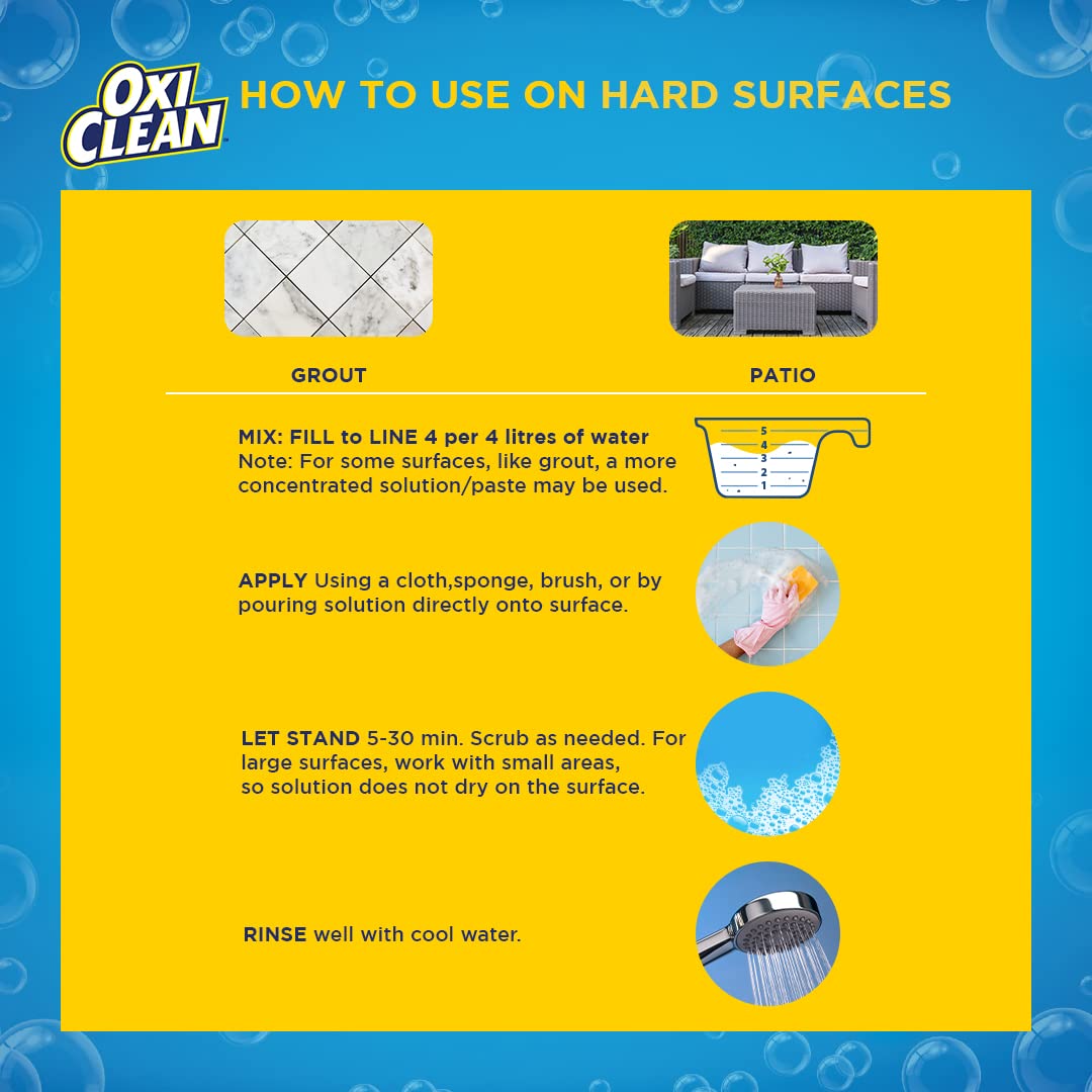 مسحوق ازالة البقع متعدد الاستخدامات من أوكسي كلين، 1.77 رطل