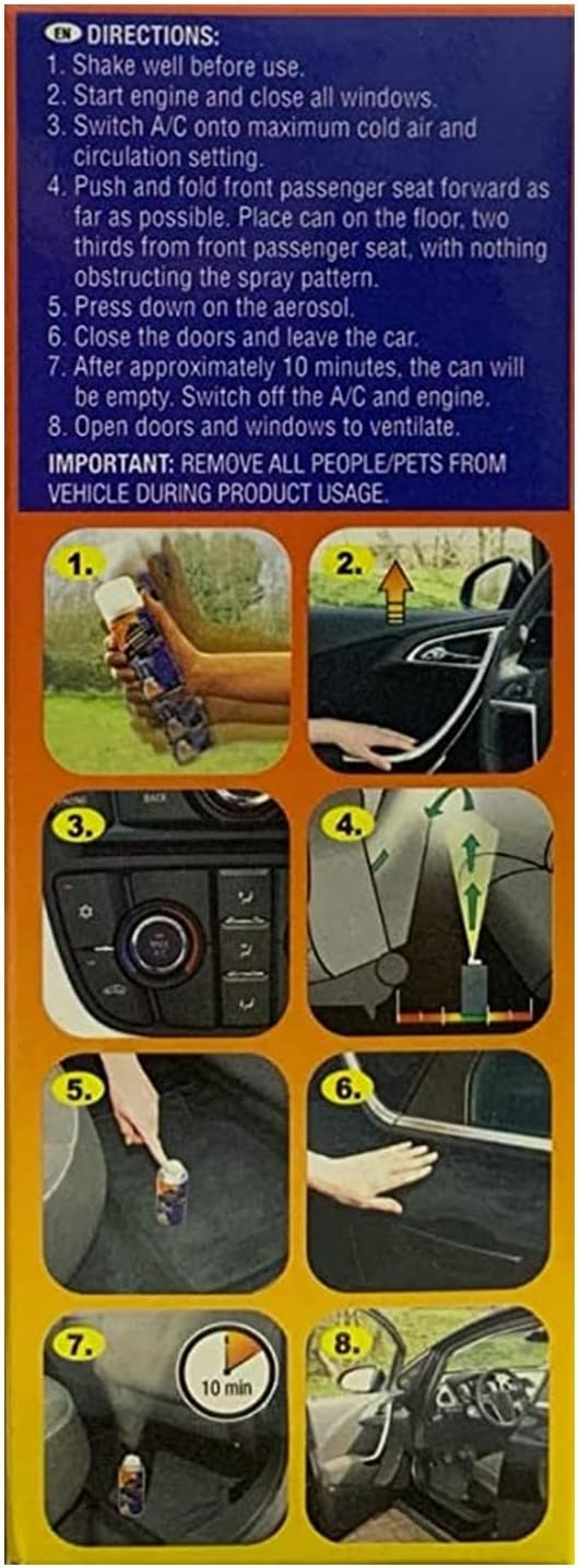 ARMORALL AUTO AIR-CON CLEANER FRESH SCENT 150 ml