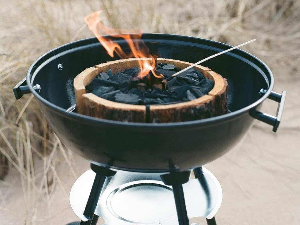 إيكو جريل شواية فحم خشبية للاستخدام مرة واحدة - خشبية-4