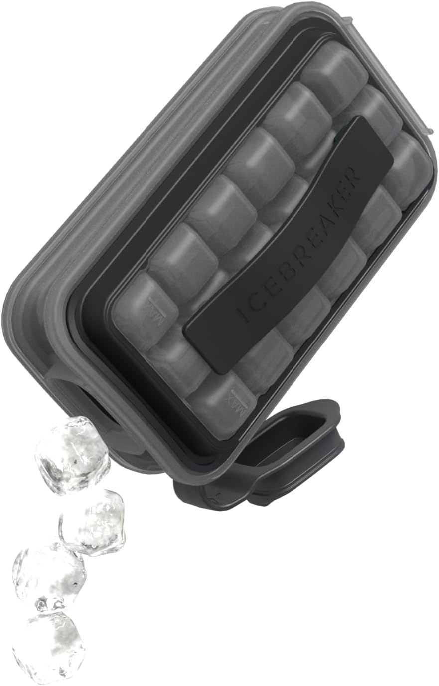 Ice Breaker Pop Silicone Ice Cube Tray No Spill