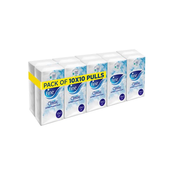 مناديل جيب فاين 10 قطع