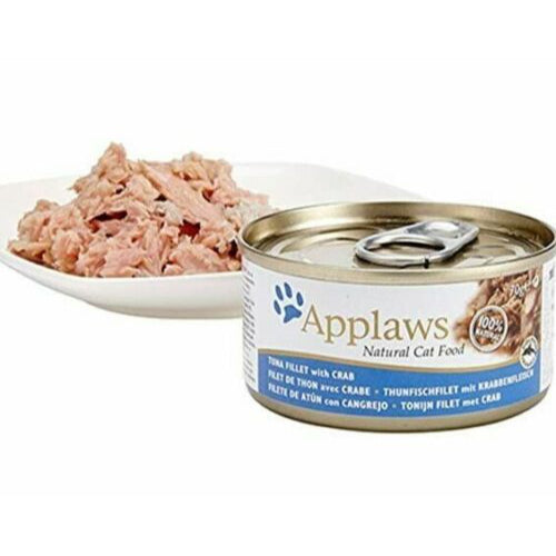 طعام للقطط أبلاوز بطعم التونة وكابوريا - 70 جرام-2