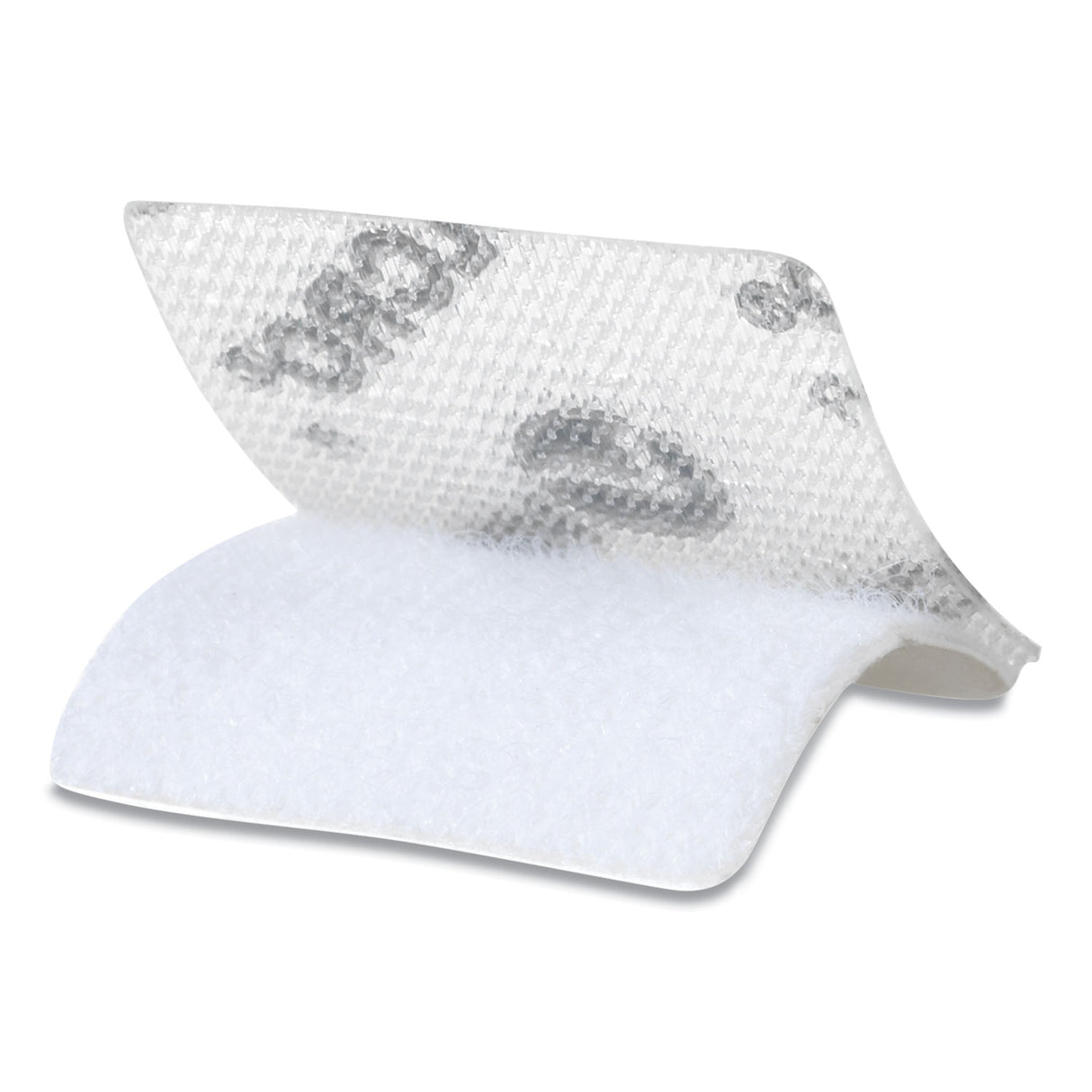 مربعات خلفية لاصقة من فيلكرو، 12 قطعة، 7/8 بوصة، شفافة