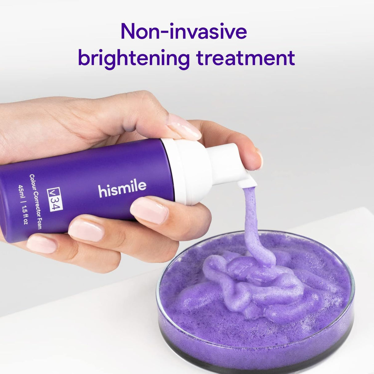 رغوة هايسميل في 34 لتصحيح لون الأسنان - 45 مل-7