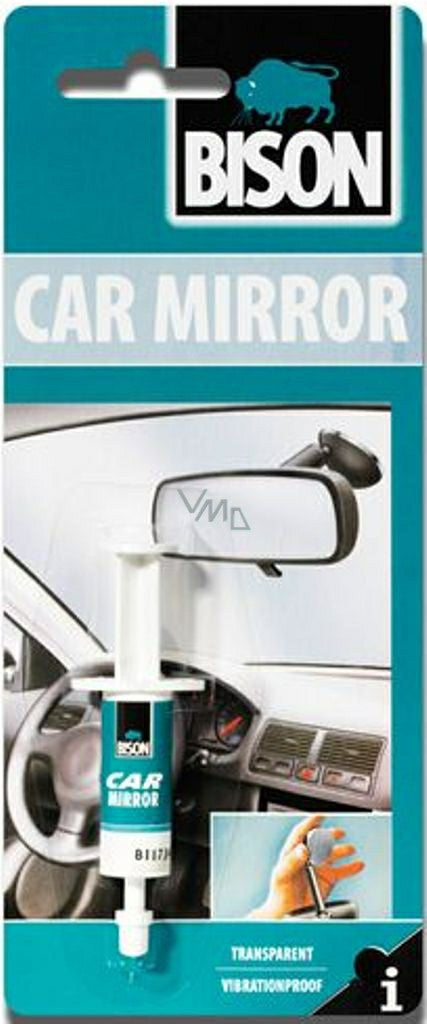 BISON CAR MIRROR ADHESIVE CARD 2 ML