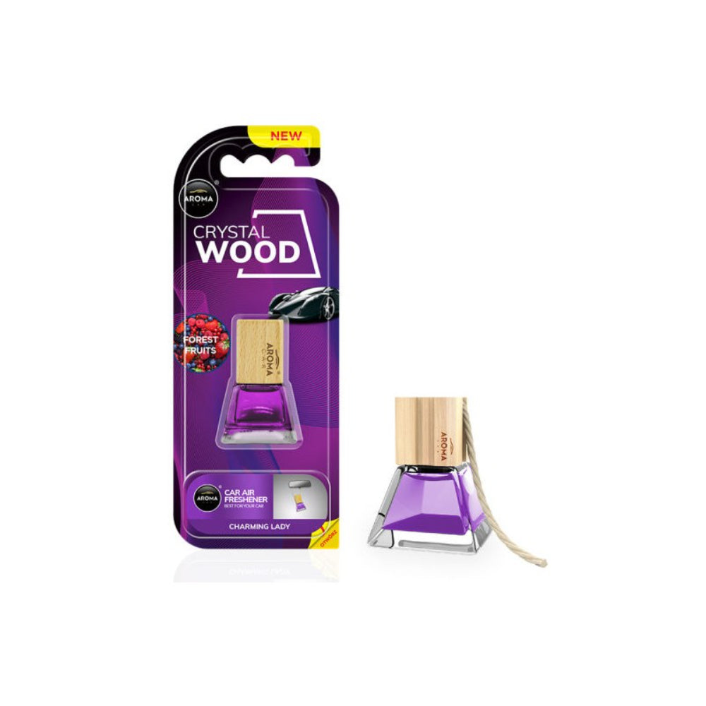 معطر هواء للسيارة أروما كريستال وود فواكه الغابة - 7 مل