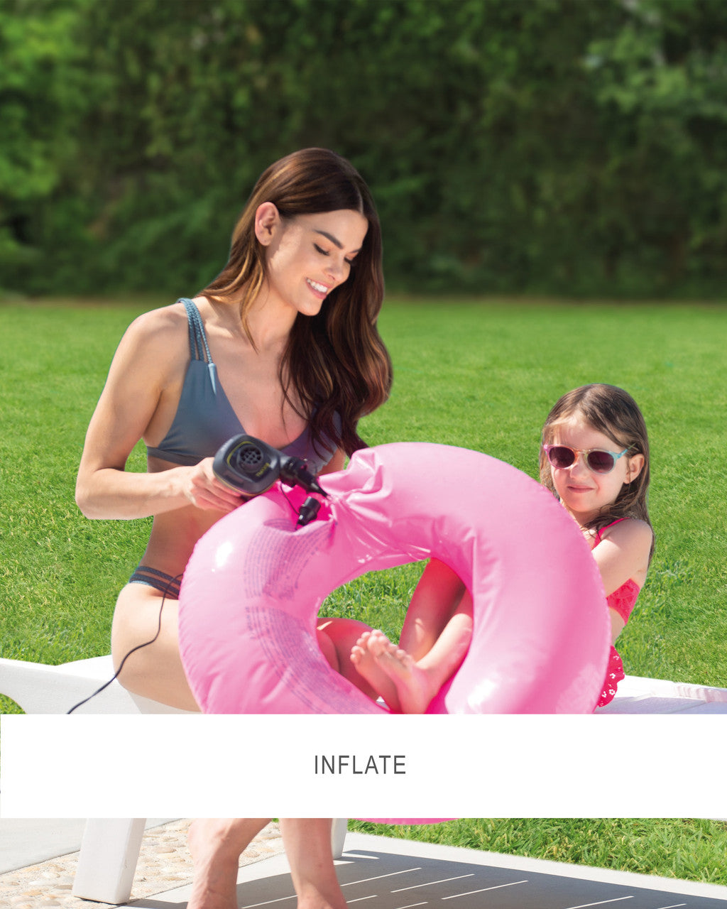 Intex Quickfill AC/DC Electric Pump 220 V