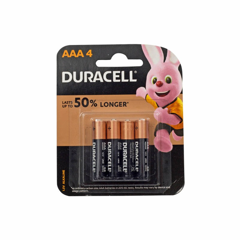 Duracell Batteries AAA4 PCS