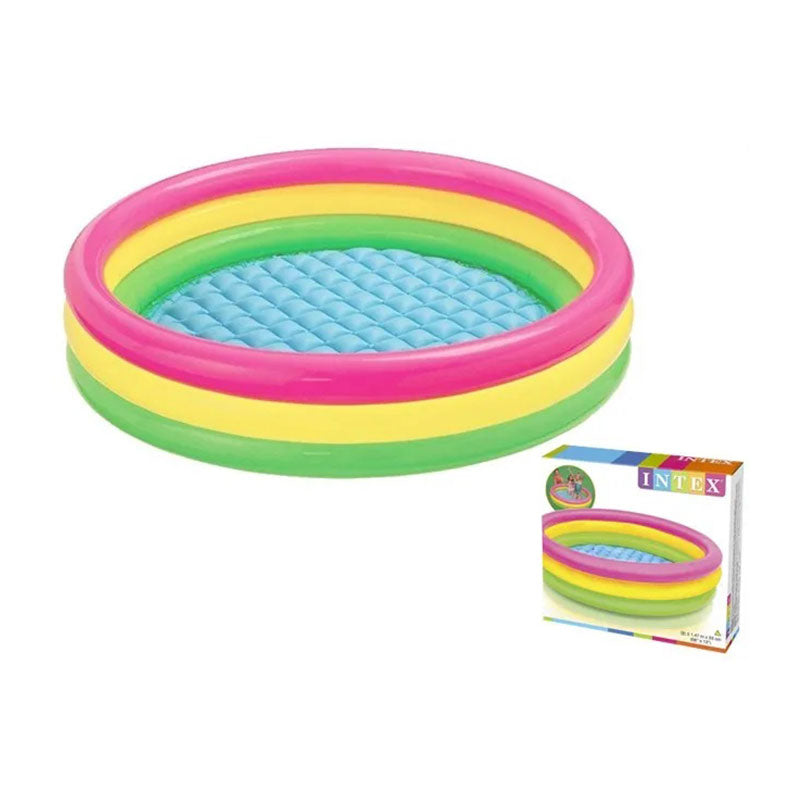 Intex Sunset Glow Pool, 147x33 cm, Multicolor - INT57422