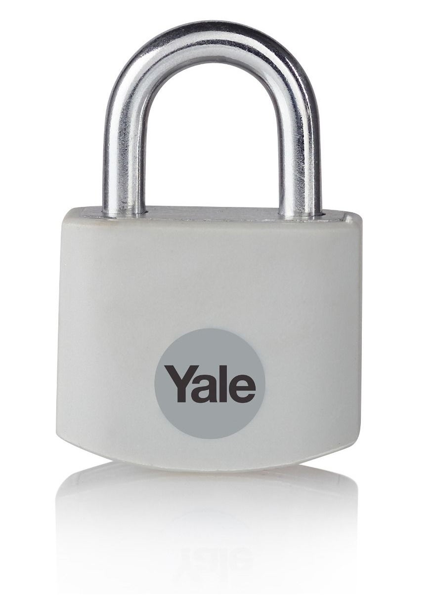 Yale Padlock Aluminium 38mm Grey 3Keys