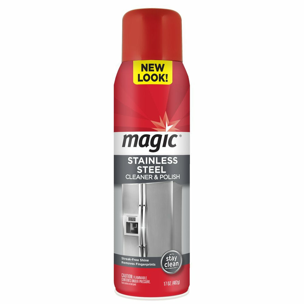 Magic Stainless Steel Cleaner & Polish Spray, 17 oz