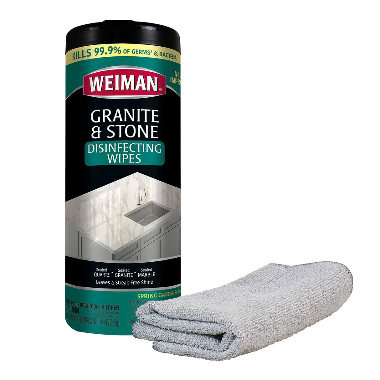 Weiman Granite Cleaning Wipes, 30 Count