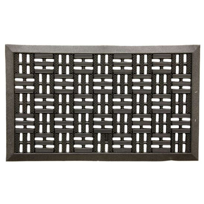 سجادة مطاطية من ساذرن أوكس 18 X 30 بوصة أسود