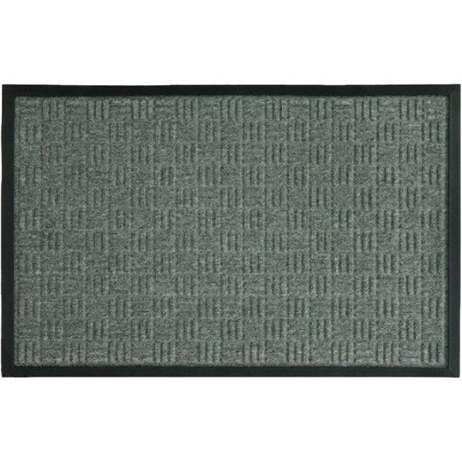 سجادة حفظ الأرضيات بنمط باركيه من ساذرن أوكس 18 X 30 بوصة رمادي