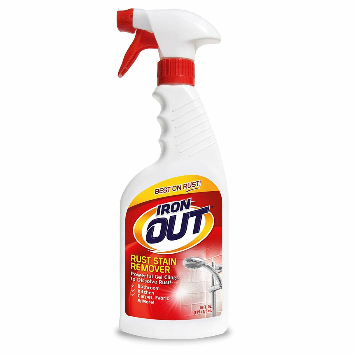 Iron Out Rust Stain Remover Spray, 16 oz