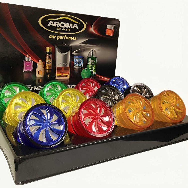 برفيوم جل للسيارة مركز من اروما كار - 12 قطعة