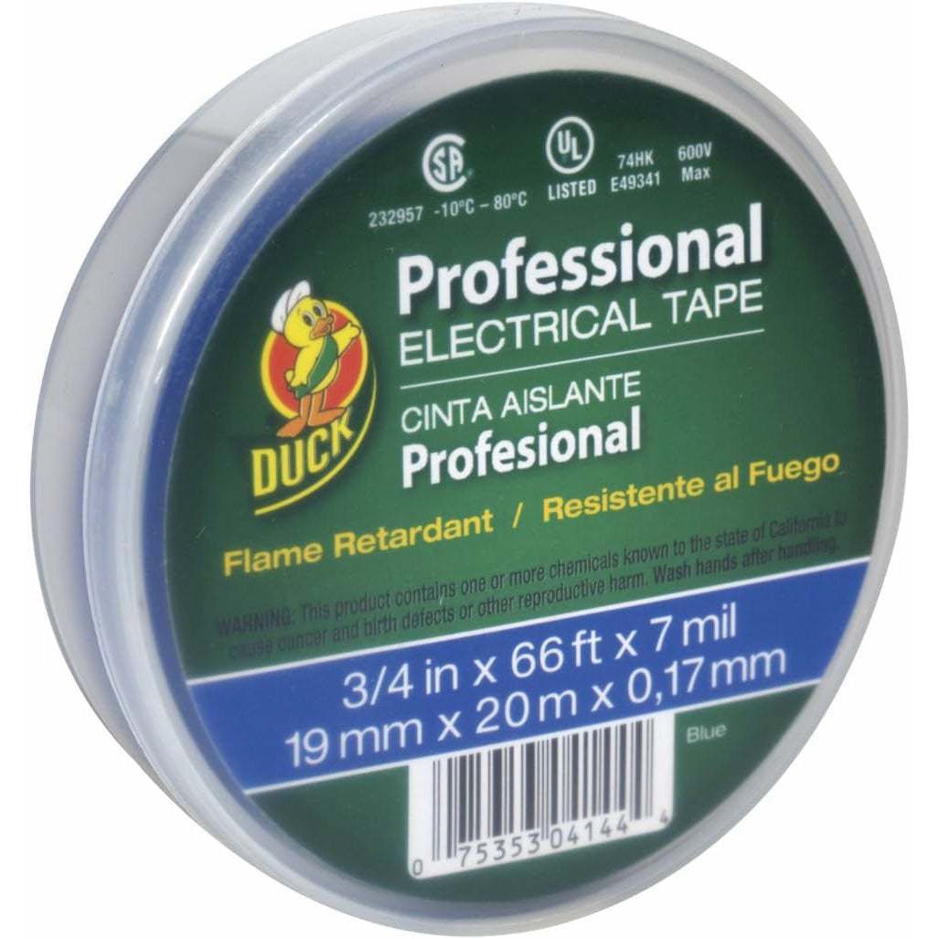 DUCK  PROFESSIONAL GRADE ELECTRICAL TAPE ORANGE 3/4"X66'