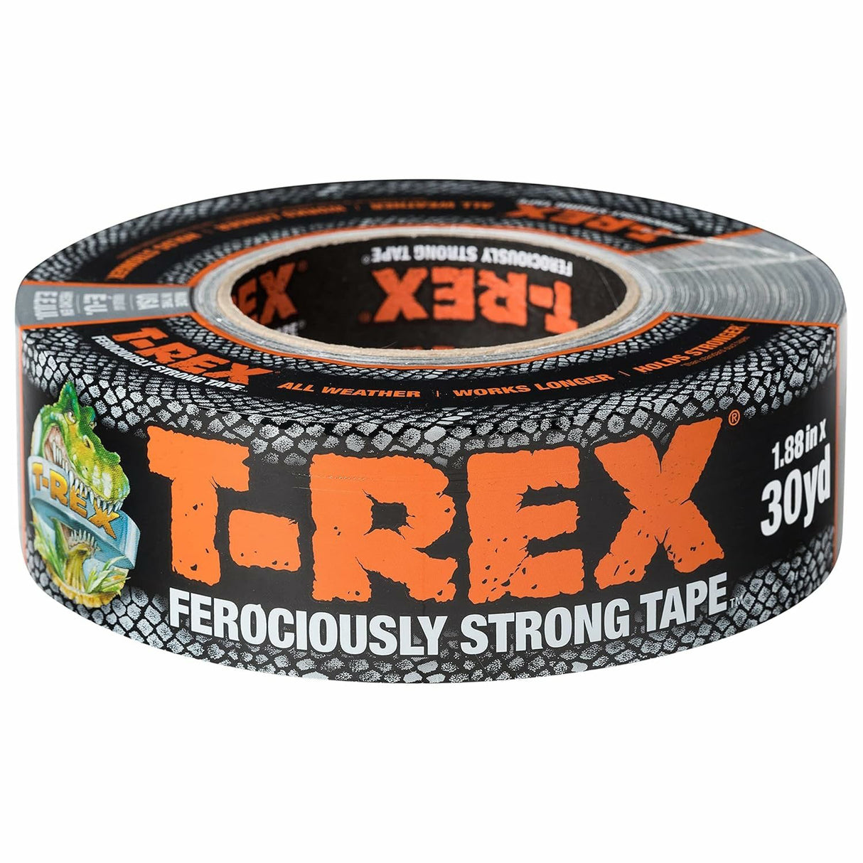 T-Rex Extra Strong Duct Tape, Dark Grey, 1.88"