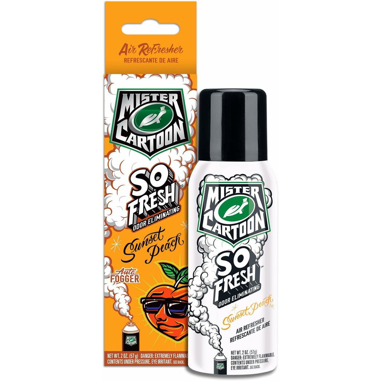 Turtle Wax X Mister Cartoon New Ride Odor Fogger Air Freshener 2 oz.