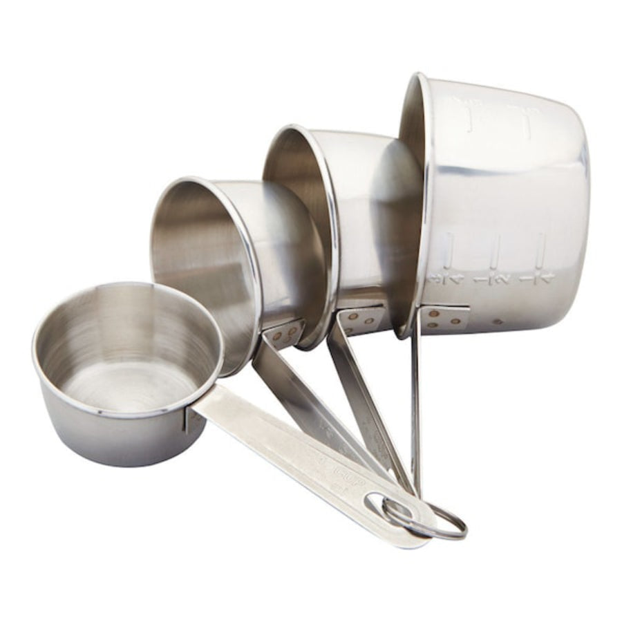 Good Cook Stainless Steel Measuring Cups 4 Pack
