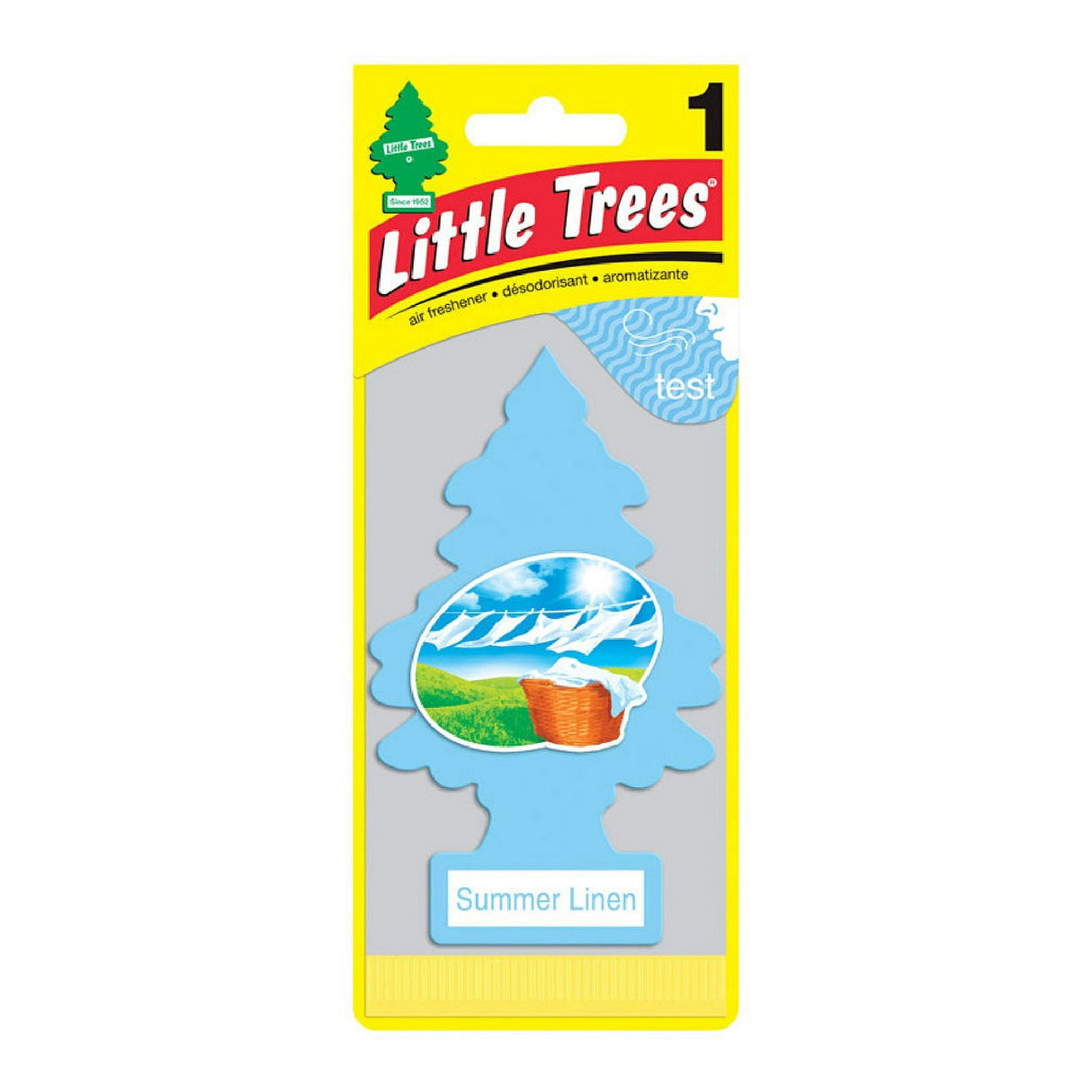AIR FRESHENER BLACK ICE LITTLE TREE