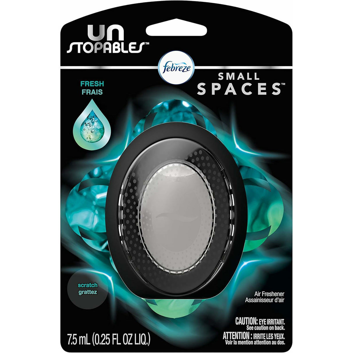 معطر الهواء فيبريز أنستوبابلز مزيل الروائح للمساحات الصغيرة، رائحة منعشة، 7.5 مل