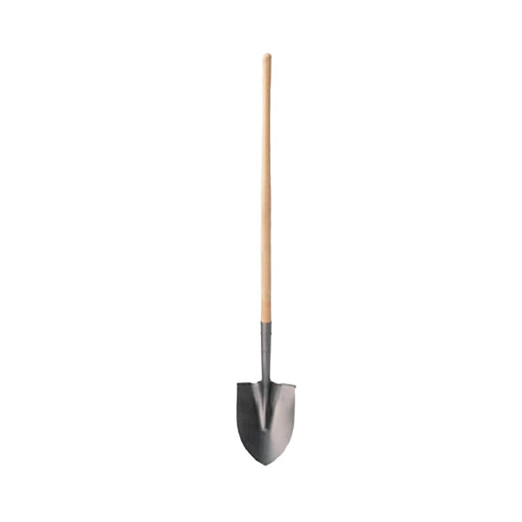 Long-Handle Round Point Shovel