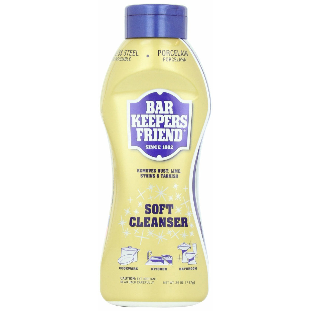 Bar Keepers Friend Soft Liquid Cleanser, 26 oz