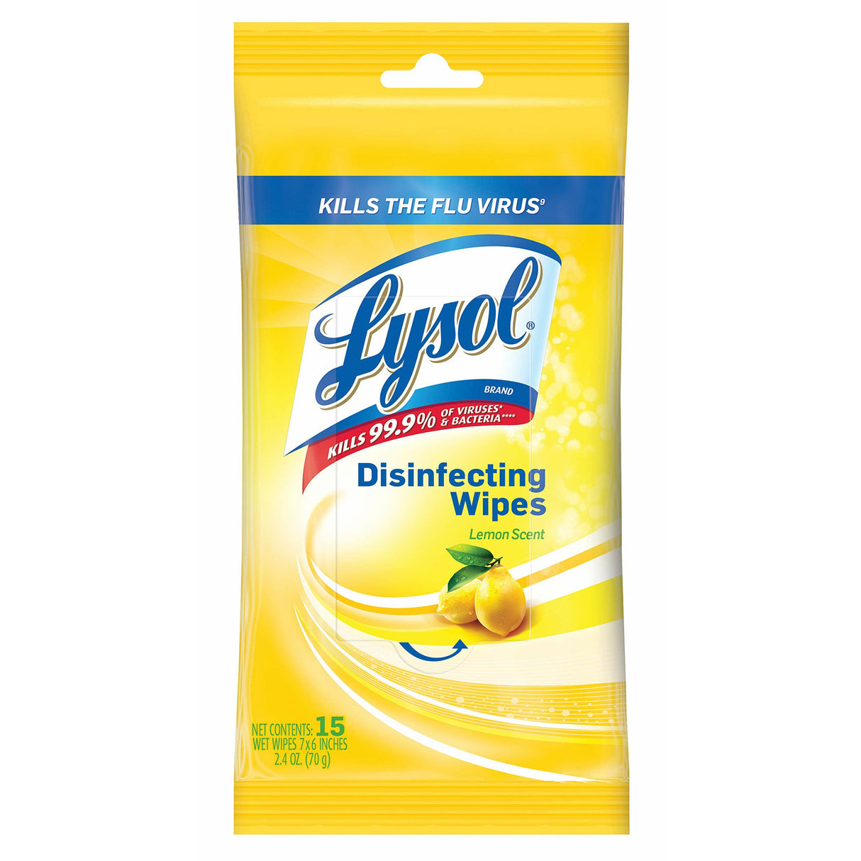 15CT Lysol Wipes
