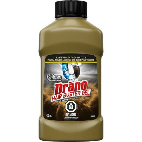 Drano Hair Drain Clearing Gel, 16 oz