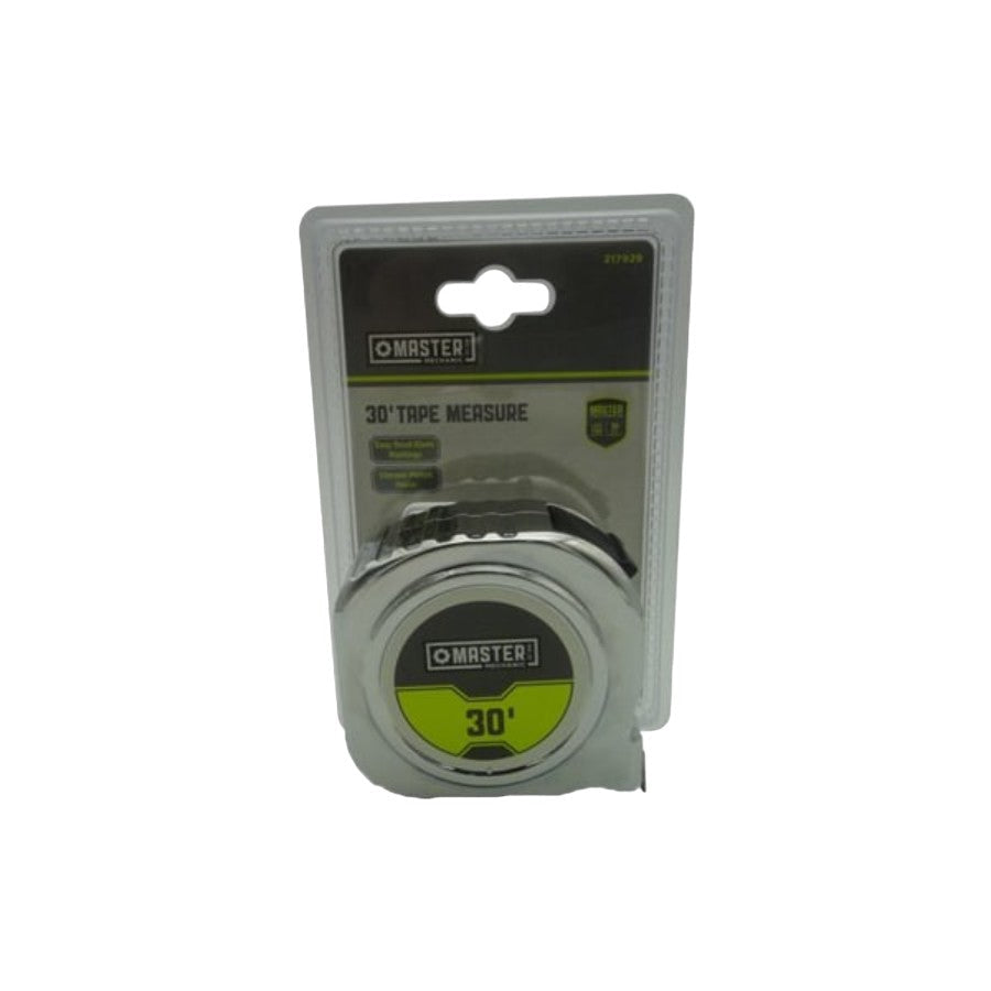 Master Mechanic Chrome Tape Measure