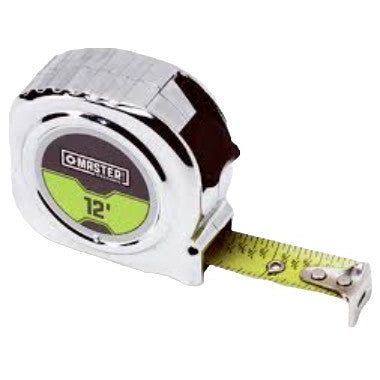 Master Mechanic Chrome Tape Measure