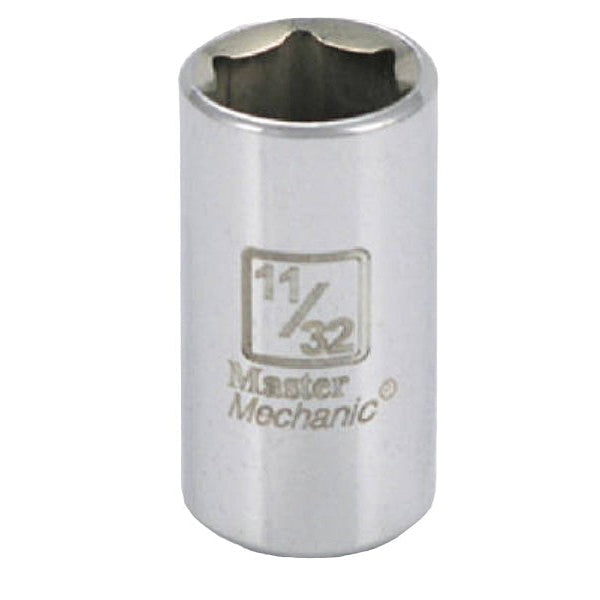Master Mechanic 6 Point 1/4" Chrome Vanadium Steel Bit