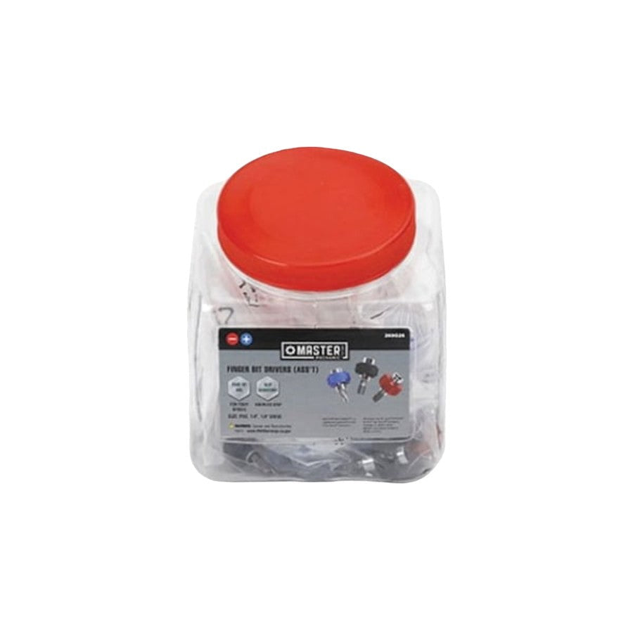 مفكات برأس الاصبع من ماستر ميكانيك 1/4 بوصة