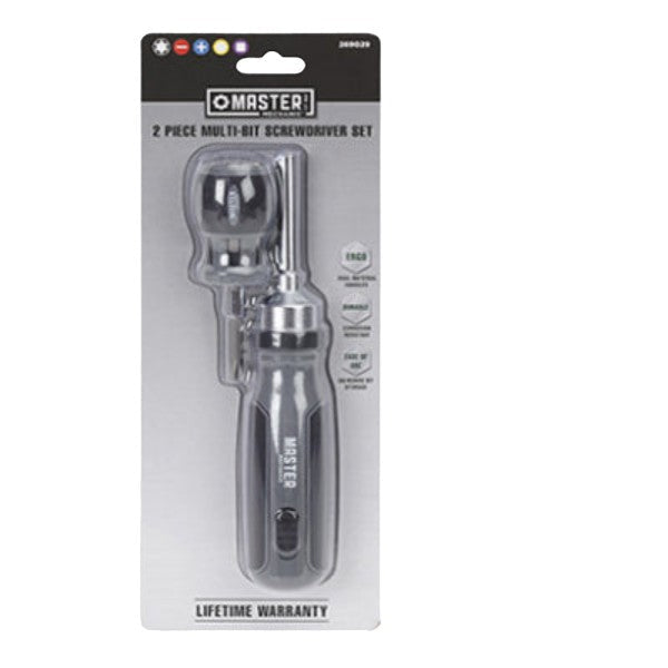 مفك براغي راتش مكون من قطعتين من ماستر ميكانيك